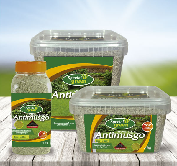 Abono specialgreen césped antimusgo