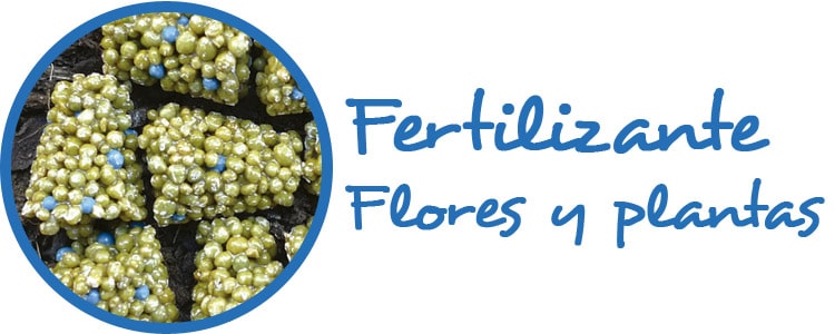 Fertilizante para flores y plantas