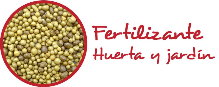 Fertilizante para huerta y jardín