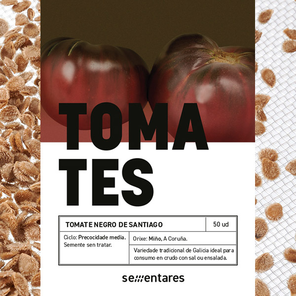 Tomate negro de santiago