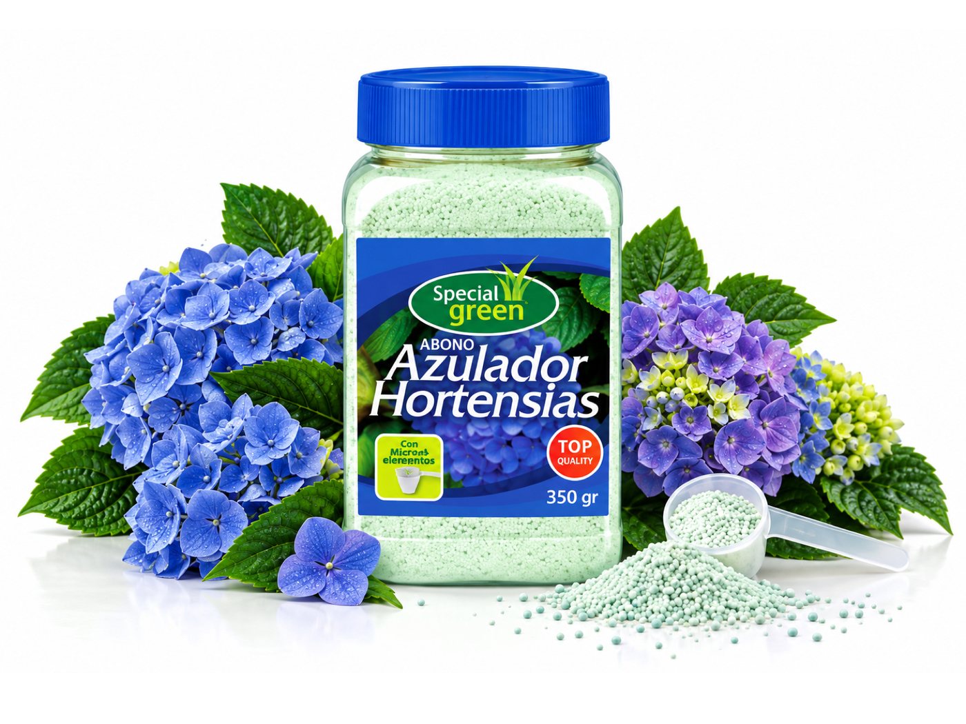 Abono Azulador de Hortensias