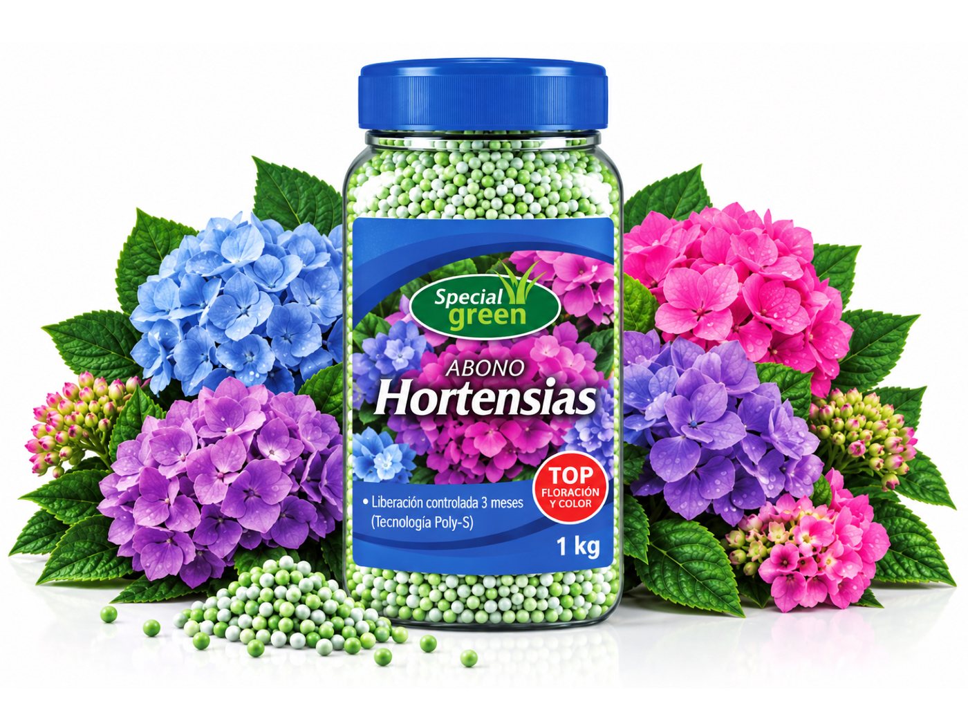 Abono Hortensias