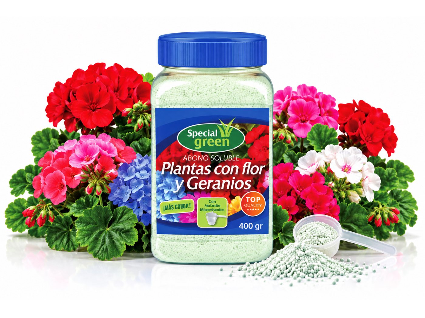 Abono Soluble Plantas con flor