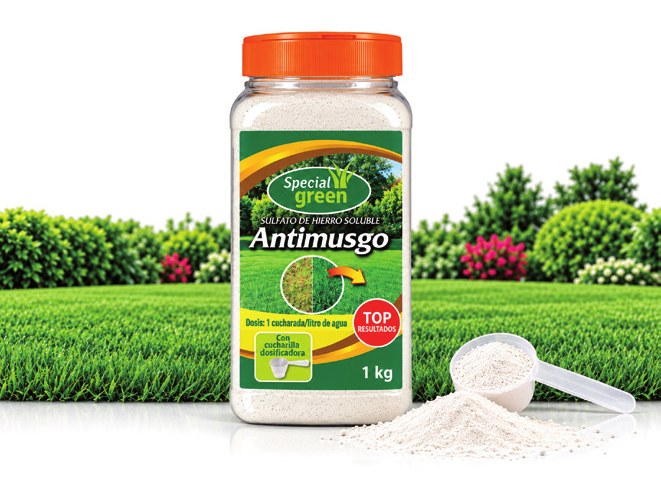 Sulfato de Hierro Soluble Antimusgo